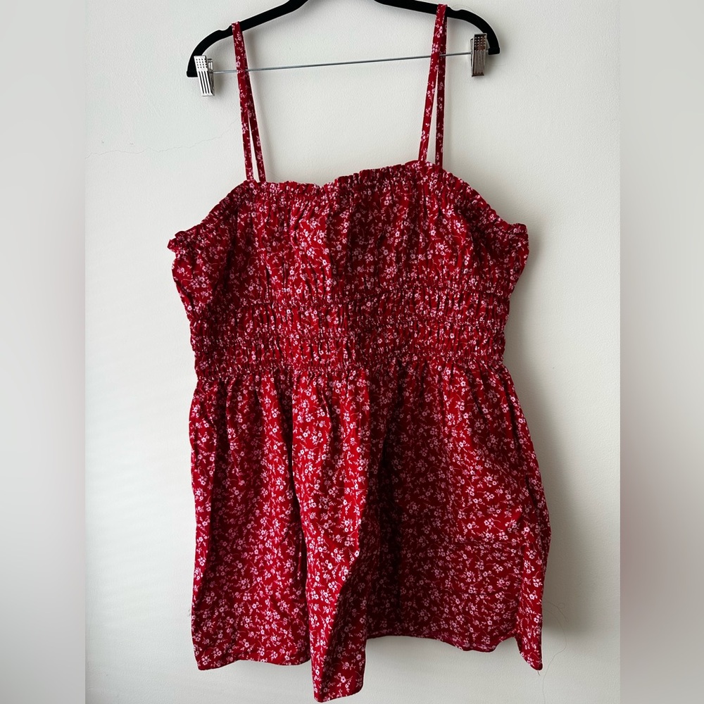 Wild Fable Red Floral Dress